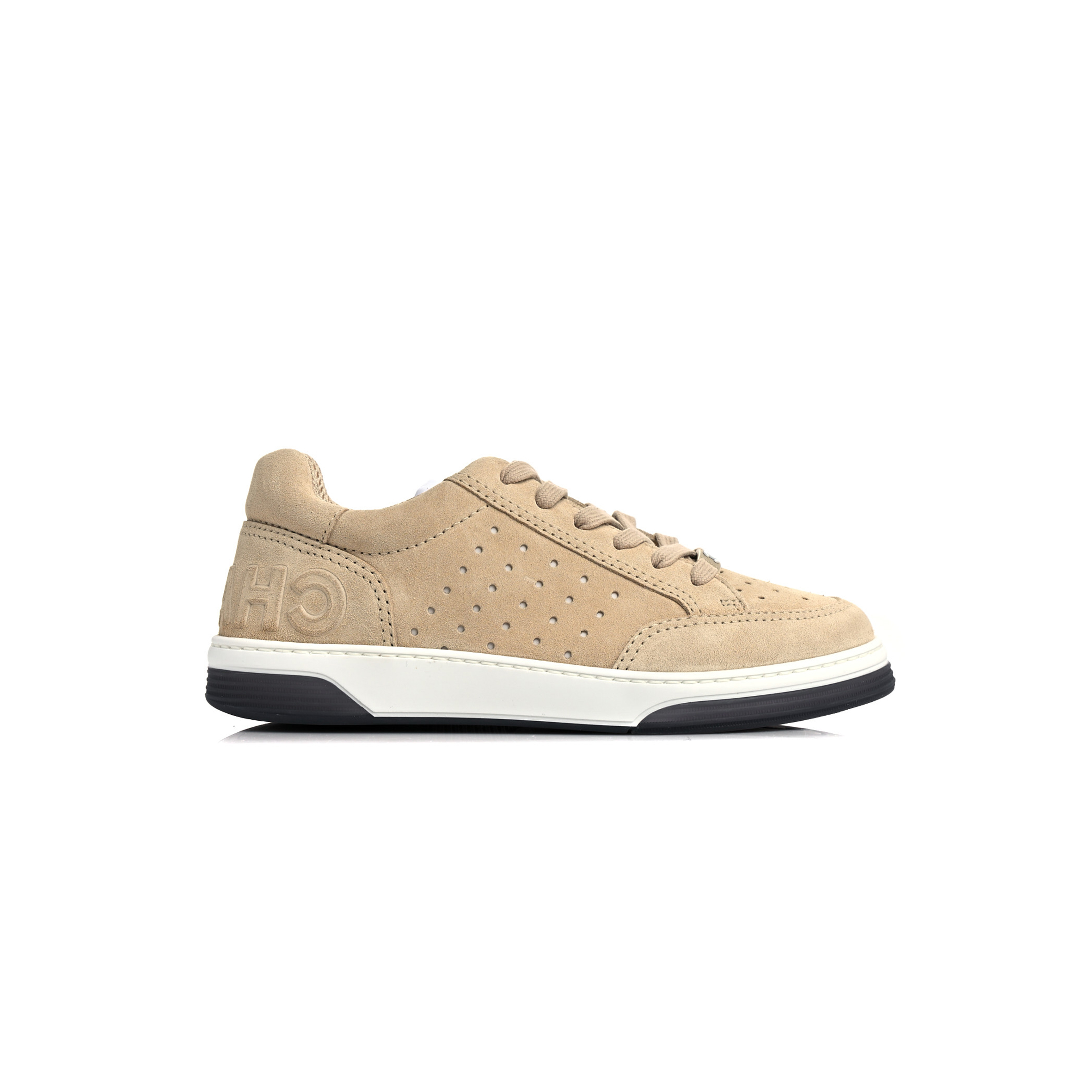 CHANEL SNEAKERS SUEDE CALFSKIN BEIGE G39225 X56651 0P433